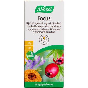 A. Vogel Focus Tyggetabletter, 28 stk (Udløb: 12/2025)